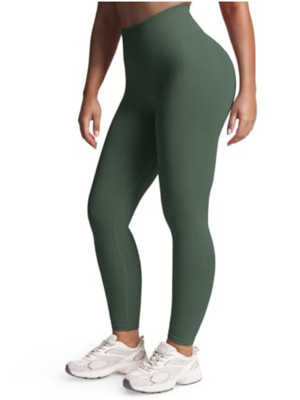 Seamless High Waisted Yoga Leggings Women Contour Sculpt Workout Pants